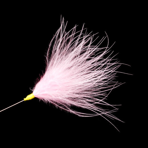 专业采耳银针彩色雪绒毛鹅毛棒芙蓉王挖耳勺打耳毛采耳工具 商品图2