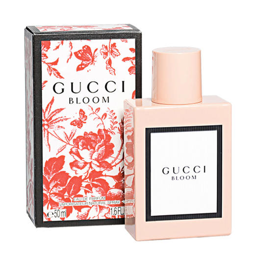 【中欧班列精选】1LPY Gucci古驰花悦绽放繁花之水黑色女士香水30 50 100ML包邮茉莉花香 商品图3