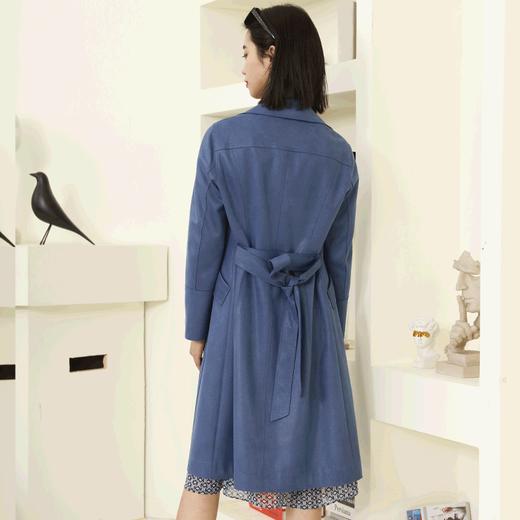 宗洋zongyang女装2022春季新品女士中长款气质显瘦风衣外套BCL3ZF7830Y-47 商品图2
