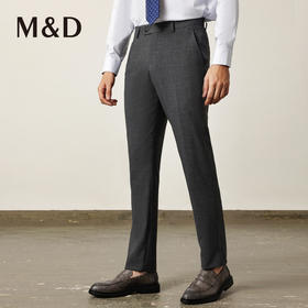 M＆D/名盾早秋新款高端商务休闲西装裤职业正装修身长裤男士