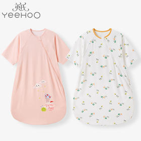 英氏婴儿睡袋新品魔幻系列不分腿连体睡衣YESCJ12005A YESCJ12006A