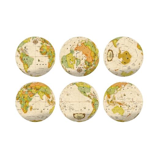 【半山书局】B14F丨3D-JP黄色中文地球仪拼图240片 商品图2