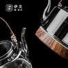 玻璃煮茶壶耐高温烧水煮茶器家用电陶炉煮茶炉泡茶 伊-【店长推荐】锦程玻璃煮茶壶-木纹W1h 商品缩略图5