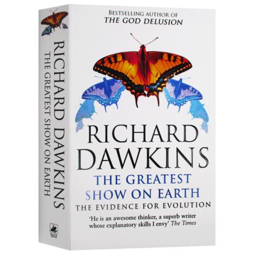 地球上伟大的表演 进化的证据 英文原版 The Greatest Show on Earth 英版 自私的基因作者 Richard Dawkins 生物进化 英文版书籍 商品图3