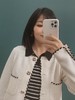 设计源自Ch@nel白色黑边款上衣短外套！【editi-on 同工厂】 背心+开衫的套装模式！小香风 亮丽米白色 设计简约大气 手工勾边 经典配色随心搭配 柔软亲肤干爽不粘身 质感优越 春夏秋冬都可穿 商品缩略图12