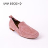 IUIU SECOND 春夏舒软深口单鞋羊皮绒面乐福鞋 商品缩略图11