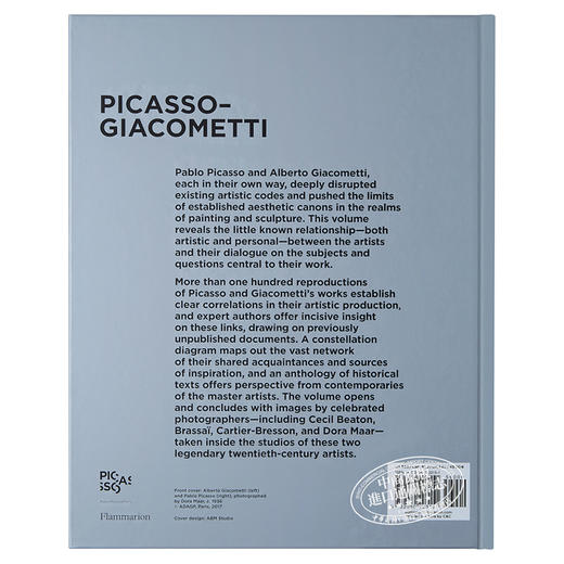 【中商原版】毕加索贾科梅蒂 英文原版 Picasso-Giacometti 商品图1