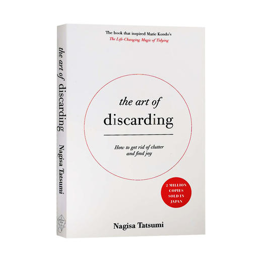 丢弃的艺术 英文原版 The Art of Discarding 人生与修养 英文版进口原版心理学书籍 Nagisa Tatsumi 商品图0