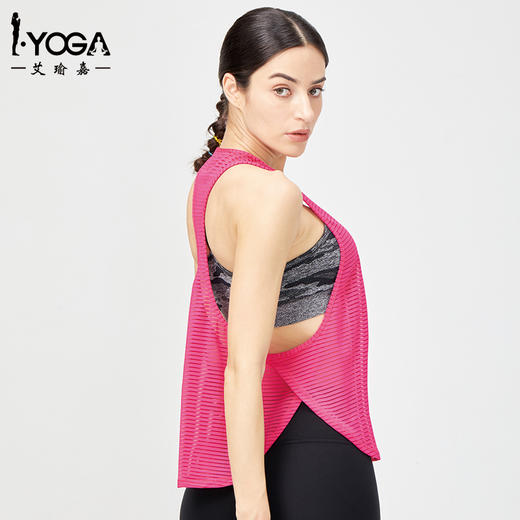 IYOGA   艾瑜嘉 瑜伽背心罩衫  B055 商品图5