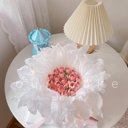 韩国奶油花束蛋糕-低糖处理无添加 商品图1