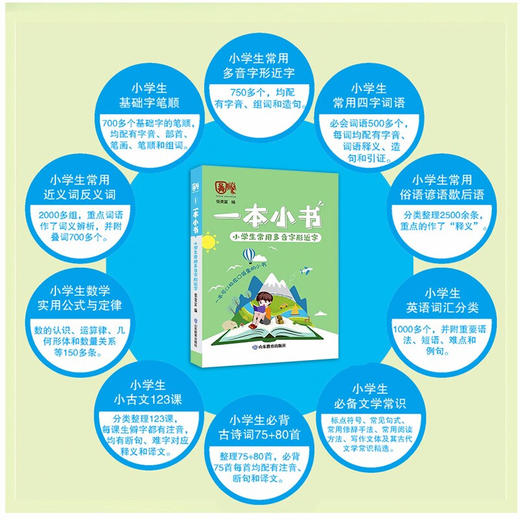一本小书 小学生常用多音字/形近字 商品图2