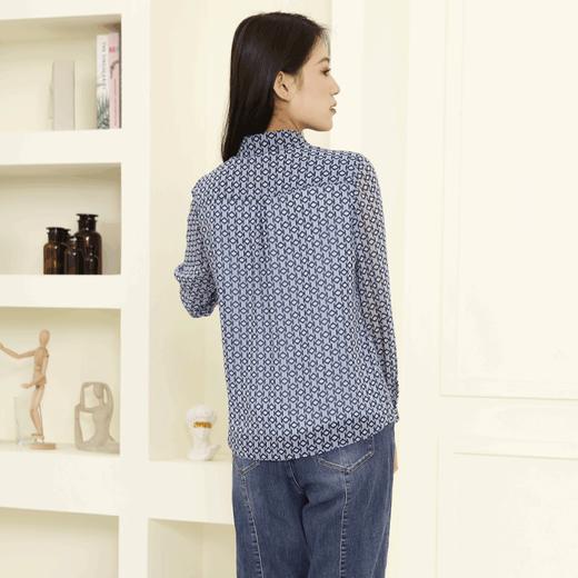 宗洋zongyang女装2022春季新品女士长袖百搭衬衫衬衣BCL3CS7823-48 商品图3