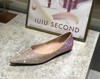 IUIU SECOND 时尚渐变水钻尖头平底单鞋 商品缩略图3
