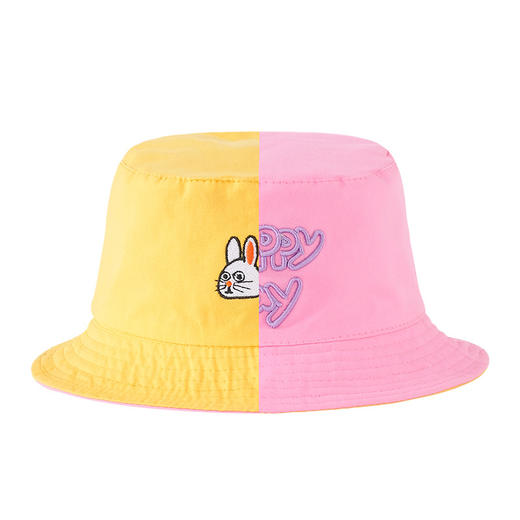 【双面可戴 两种风格随时切换】春夏季儿童渔夫帽子男女宝宝小孩盆帽时尚潮薄款透气遮阳防晒帽 商品图4