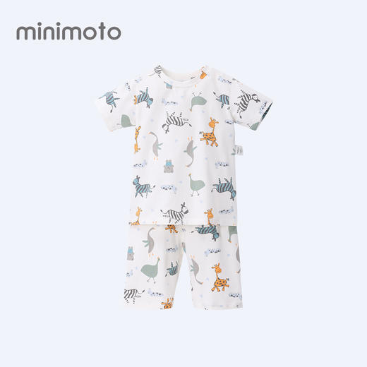 小米米童衣儿童短袖套装婴儿七分裤子+宝宝可爱动物上衣衣服T恤外穿MIM-YX01 商品图2