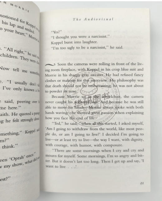 相约星期二英文原版小说 Tuesdays with Morrie 十四堂星期二的课 英语进口外文书籍搭怦然心动flipped奇迹男孩Wonder哈利波特 商品图3