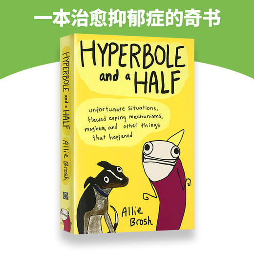 我幼稚的时候好有范 英文原版 Hyperbole and a Half 比尔盖茨推荐 艾利的夸张人生 跳跳鱼小姐奇葩日志系列 英文版进口书正版书 商品图2