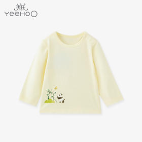 英氏男女儿童家居服长袖上衣薄款22年春夏新品YLTAJ12008A
