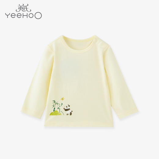 英氏男女儿童家居服长袖上衣薄款22年春夏新品YLTAJ12008A 商品图0