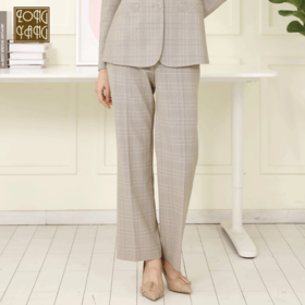 宗洋zongyang女装2022春季新品宽松休闲裤女士裤子BCL4CK7837-77