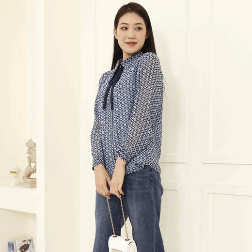 宗洋zongyang女装2022春季新品女士长袖百搭衬衫衬衣BCL3CS7823-48 商品图2