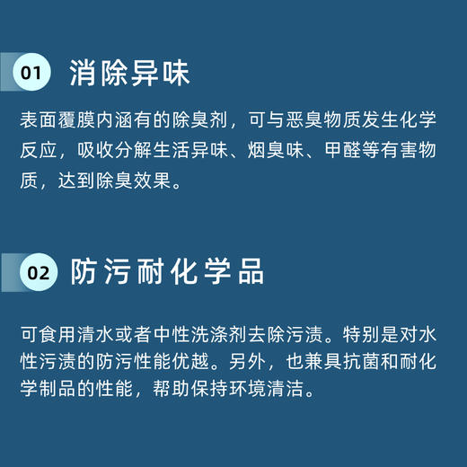 日本山月堂 | 除臭墙纸壁纸 除菌表面覆膜 消除异味空气清新 吸收烟味尿臭宠物臭老年臭 降甲醛VOC 商品图4