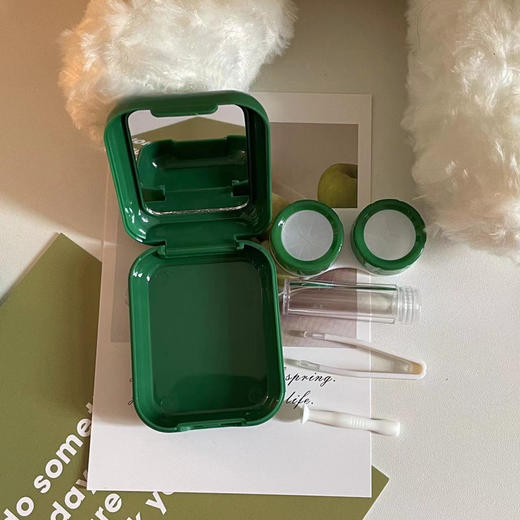 隐形眼镜盒/像鱼as363祖母绿 商品图4