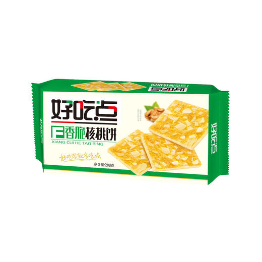 好吃点饼干 核桃味 208g 商品图0