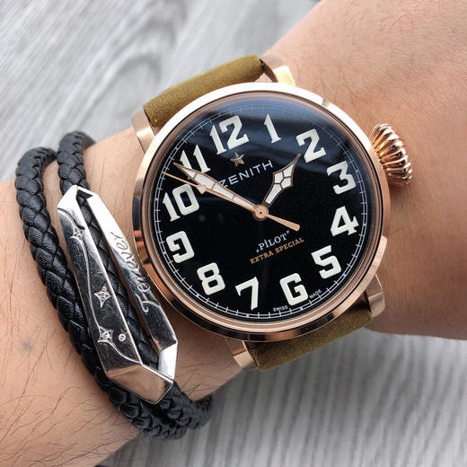 真力时 ZENITH 飞行员系列 V3升级版 大飞系列 搭载原装进口 商品图7