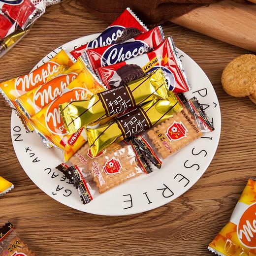 日本进口零食松永多种口味什锦饼干34枚270g独立包装休闲零食早餐 商品图2