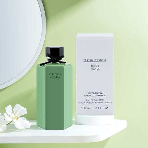 1LPY 古驰（Gucci）翡翠栀子花 牛油果女士香水女持久味清新50ml花香 小绿瓶牛油果 商品图4
