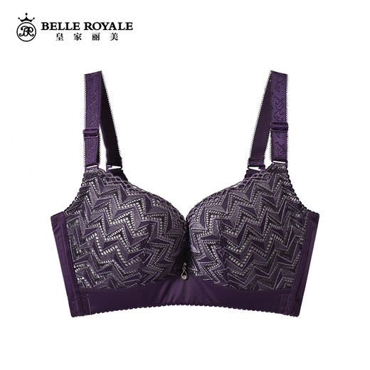 【秒杀品不退不换】皇家丽美有钢圈小胸显大厚杯调整型文胸WJ1F1307-3 商品图1