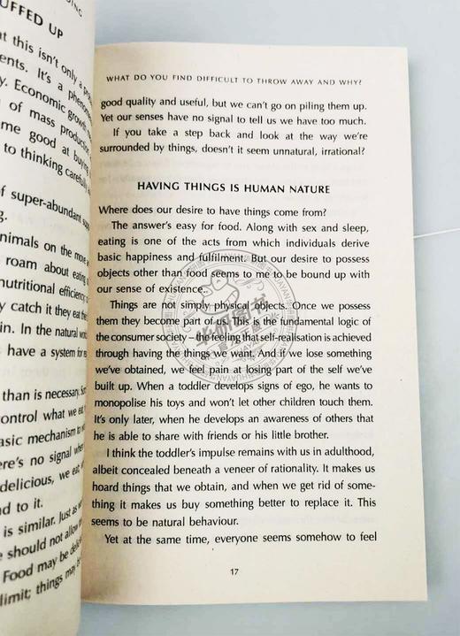 丢弃的艺术 英文原版 The Art of Discarding 人生与修养 英文版进口原版心理学书籍 Nagisa Tatsumi 商品图1