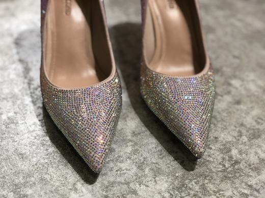 IUIU SECOND 时尚渐变色水钻高跟鞋婚鞋宴会单鞋 商品图2