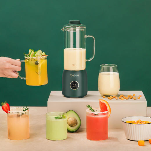 臻米迷你破壁机P2，迷你豆浆机家用全自动多功能免煮破壁机免过滤小型单人1-3人 商品图5