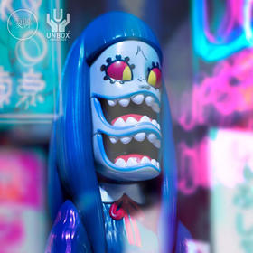 现货 Unbox 迷之怪女Gera 搪胶 sofubi 软胶