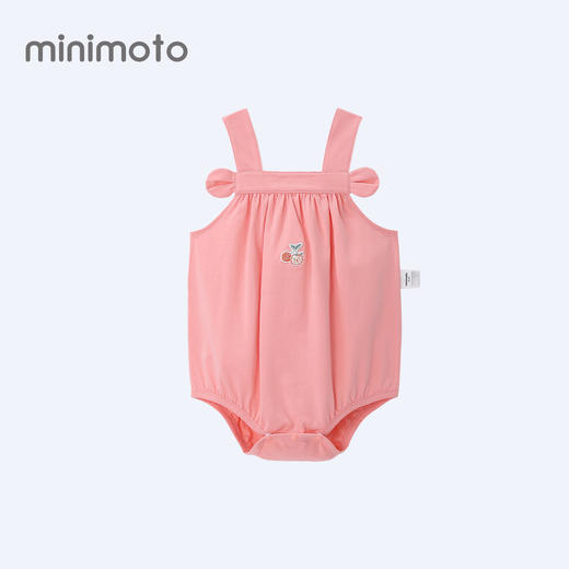 小米米童衣夏季新款女童连体衣女宝宝哈衣吊带护肚衣爬爬服夏季包屁衣MIM-YJ10516 商品图2