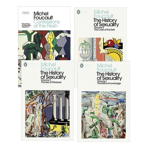 性经验史系列 4本套装 英文原版 The History of Sexuality 米歇尔福柯 英文版 进口英语原版书籍 商品图2