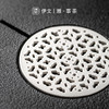 陶瓷干泡茶盘家用储水茶托盘小型日式排水式茶台陶瓷茶海简约 悦方茶盘VN3a 商品缩略图4