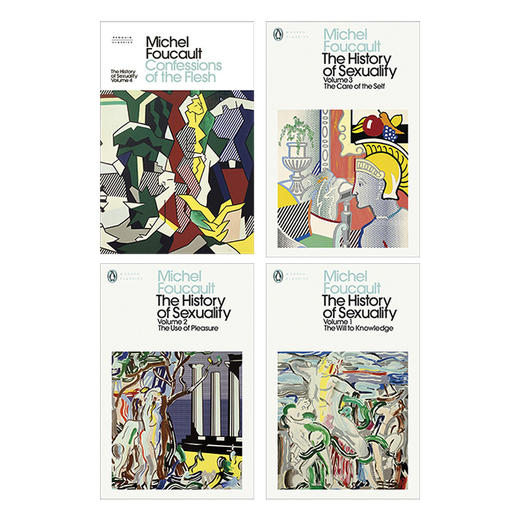 性经验史系列 4本套装 英文原版 The History of Sexuality 米歇尔福柯 英文版 进口英语原版书籍 商品图1