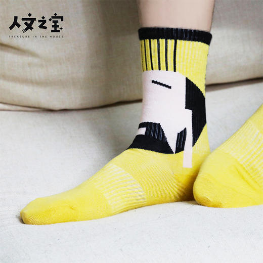 【人文之宝】刘备袜 商品图1