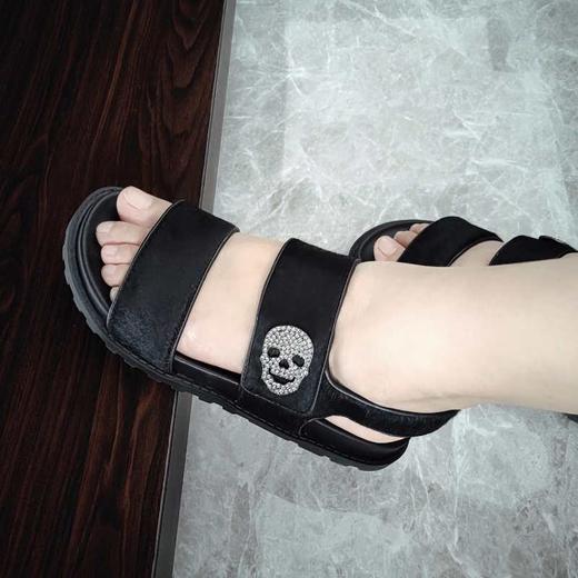 IUIU SECOND夏季休闲沙滩平底凉鞋 商品图2