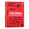 潜意识 控制你行为的秘密 英文原版 Subliminal The New Unconscious and What it Teaches Us 英文版 进口原版英语书籍 商品缩略图0
