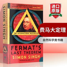 费马大定理 英文原版书 Fermat's Last Theorem 英文版进口自然科学类书籍正版 Simon Singh