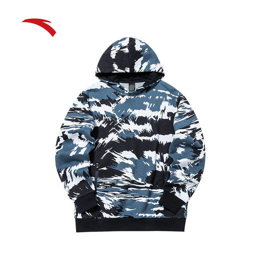 【KT】男士连帽卫衣加绒加厚保暖舒适百搭男款运动上衣套头衫男 商品图1