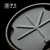 陶瓷圆形茶盘家用储水式托盘陶瓷简约茶海小型茶台干泡茶盘 炎黄莲藕圆茶盘 商品缩略图9