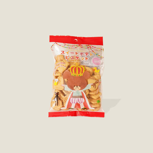 北陆制果小熊学校甘薯味饼干 60g 商品图0