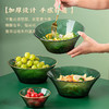 百褶系列祖母绿轻奢北欧风网红餐具套装玻璃水果沙拉小碗家用客厅果汁玻璃杯 289ml碗*2+1469ml碗*1 商品缩略图4