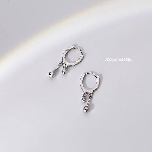 子佩集【玲珑】S925银微镶锆石流苏耳环【YXS-E2410】 商品图3