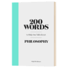 200个助于提升哲学谈资的词汇 英文原版 200 Words about Philosophy 英文版 进口英语书籍 商品缩略图1